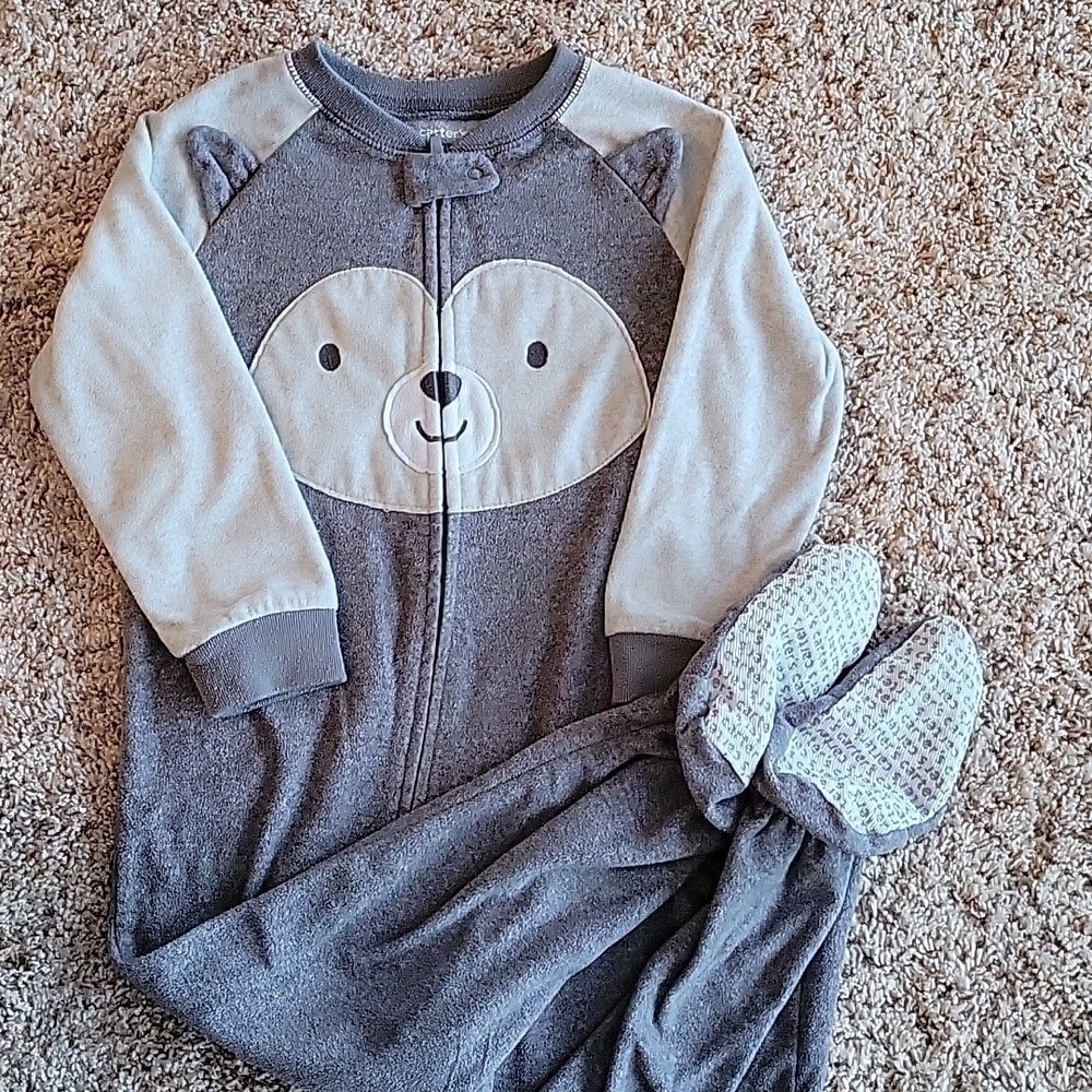 Carter's fleece sleeper, 3T